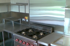 made to measure stainless steel splashback